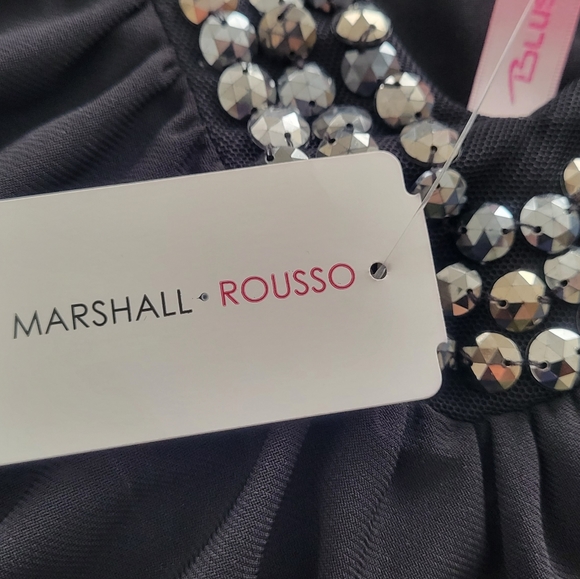 NWT: Black Dress with Jeweled Embellishments at Neckline- Size XL - Picture 6 of 9